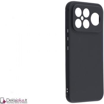 Guminis 1.5 mm. storio dėklas su kameros apsauga - juodas (Xiaomi Poco F8 Ultra) Guminis 1.5 mm. storio dėklas su kameros apsauga - juodas (Xiaomi Poco F8 Ultra)